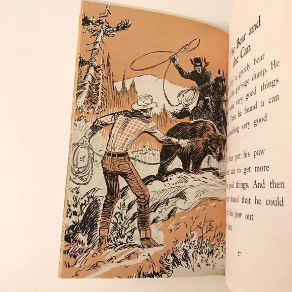 Vintage 1959 Big Bigger Biggest  Dolch First Reading Book Giraffes - Picture 12 of 16